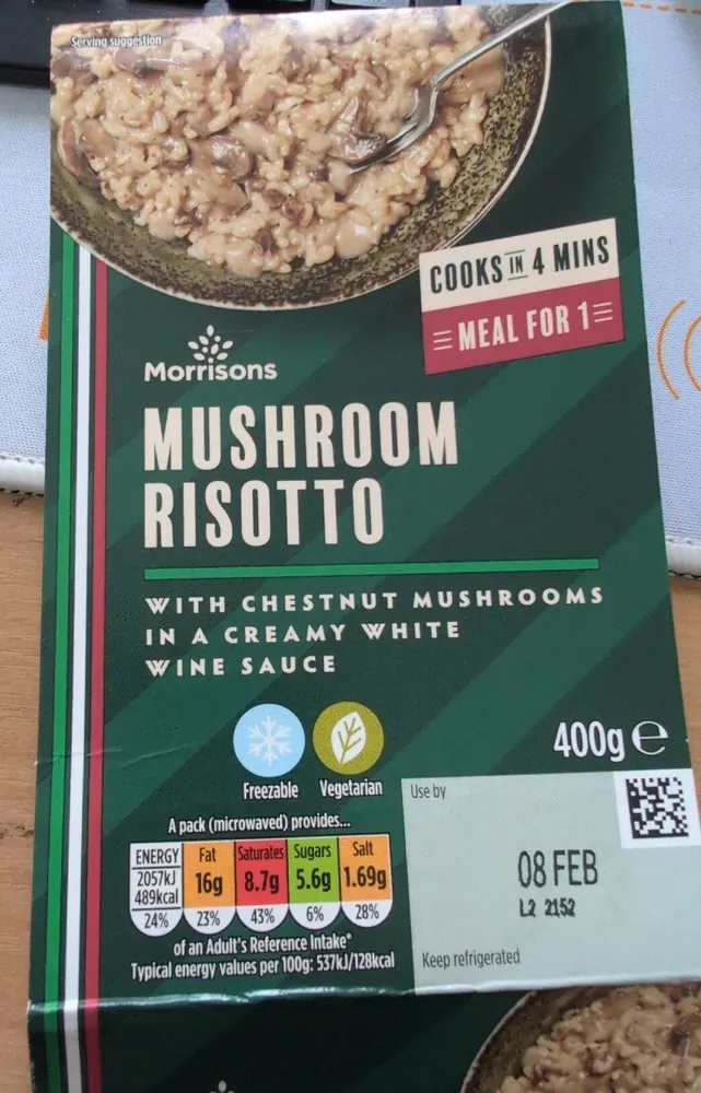 Mushroom Risotto