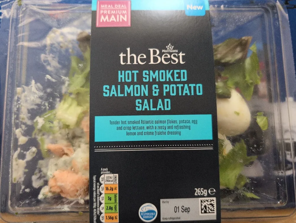 Hot Smoked Salmon And Potato Salad