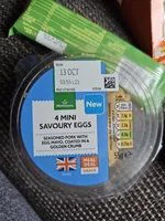 4 Mini Savoury Eggs