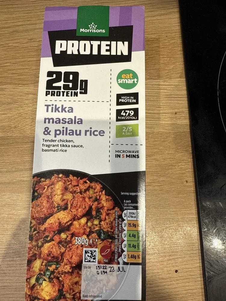 Protein Tikka Masala & Rice