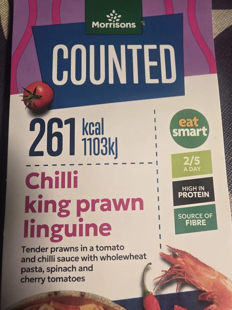 Chilli Prawn Linguine