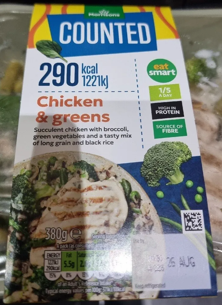 Counted Chicken & Greens