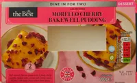 Morello Cherry Bakewell Pudding