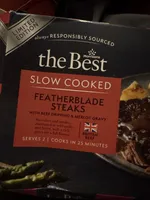 Slow Cooked Featherblade Steaks