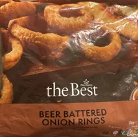 Onion Rings Beet Battered