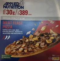 High Protein Meat Feast Pizza