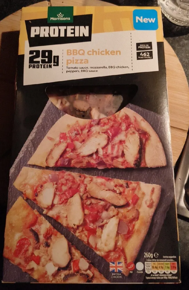 Protein BBQ Chicken Pizza