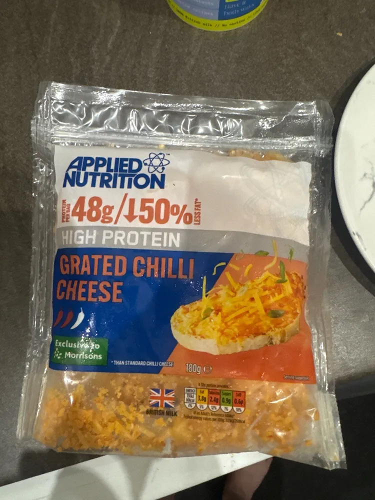 High Protein Grated Chilli Cheese