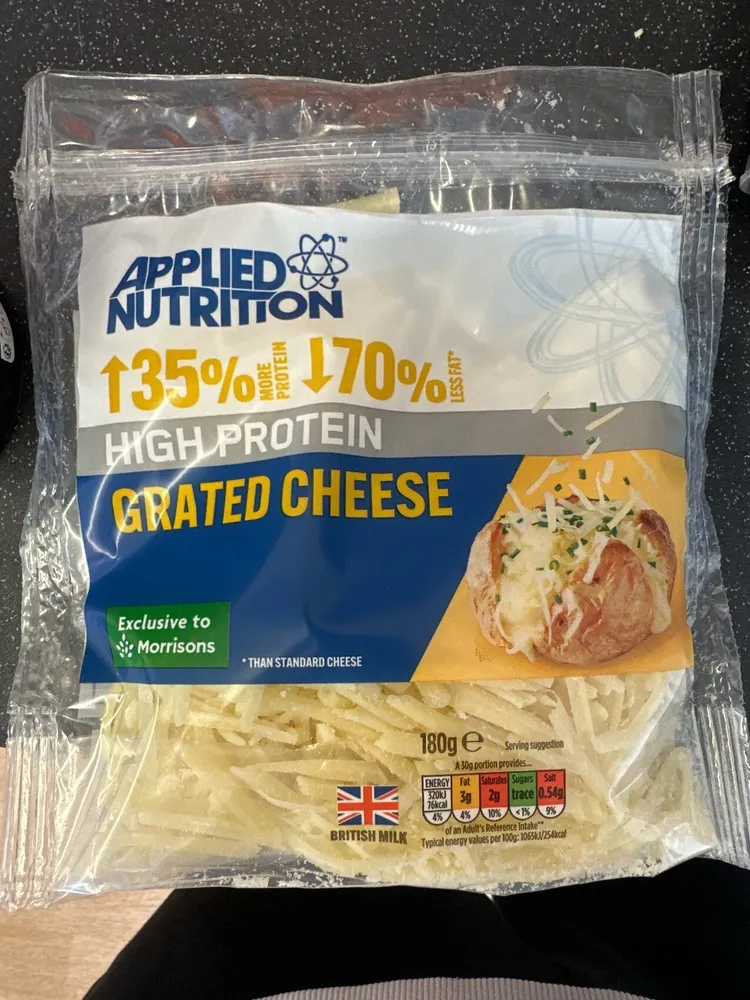 High Protein Grated Cheese
