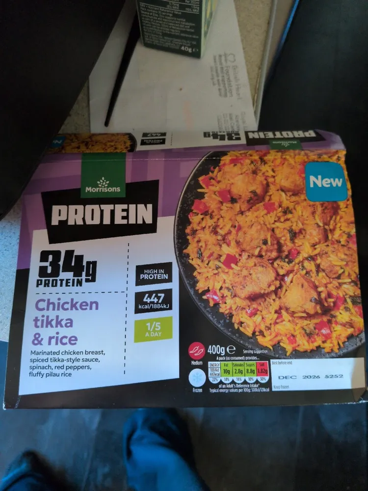 Protein Chicken Tikka And Rice