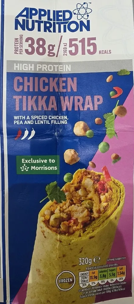 Chicken Tikka Wrap