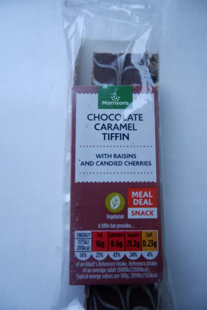 Morrisons Chocolate caramel tiffin