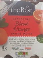Sparkling Blood Orange Spring Water