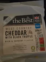 West Country Cheddar with Black Truffle