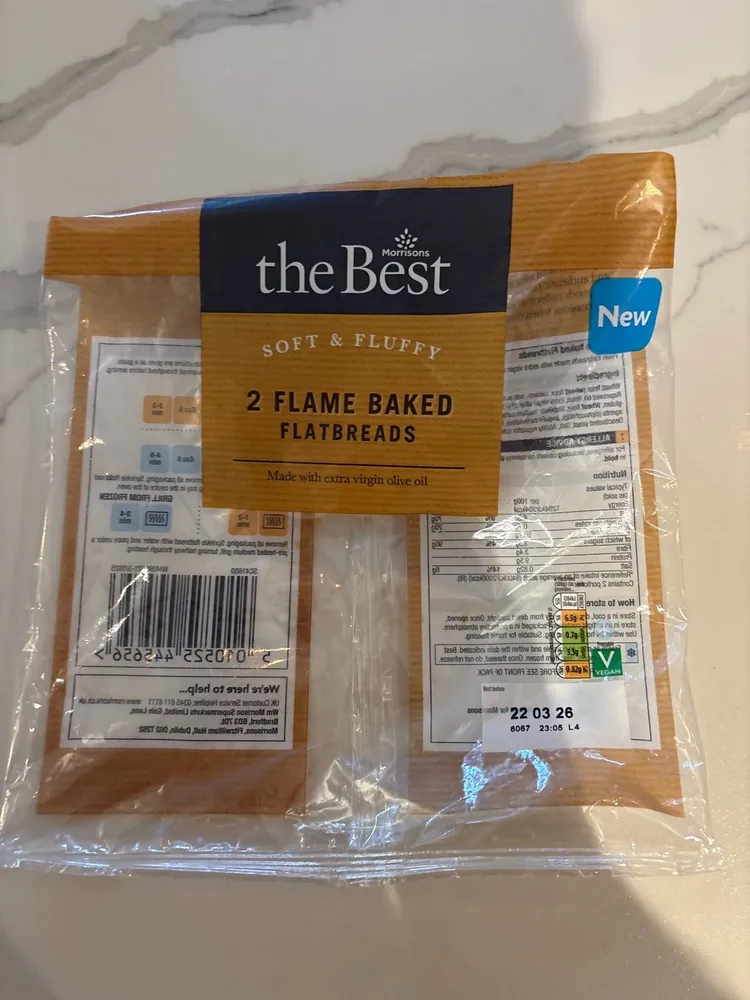 2 Flame Baked Flatbreads
