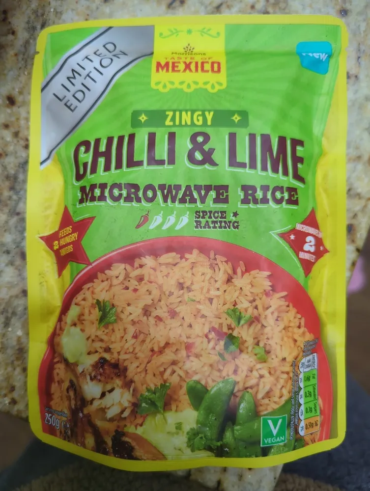 Chilli & Lime Microwave Rice