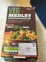 Vegetable Medley With Salted Butter