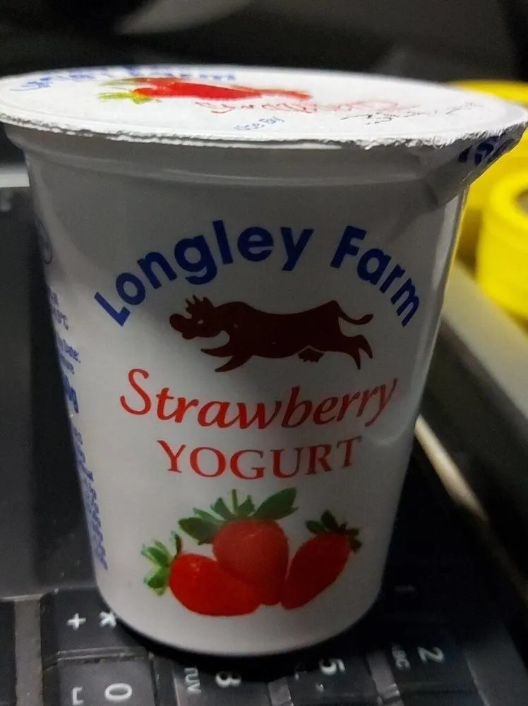 Strawberry yogurt