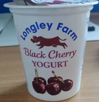 Longley farm black cherry yoghurt