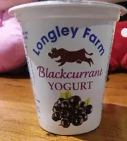 Blackcurrant yogurt