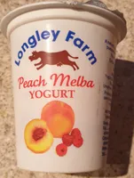 peach melba yoghurt