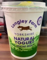 Yorkshire Natural Yogurt Whole Milk