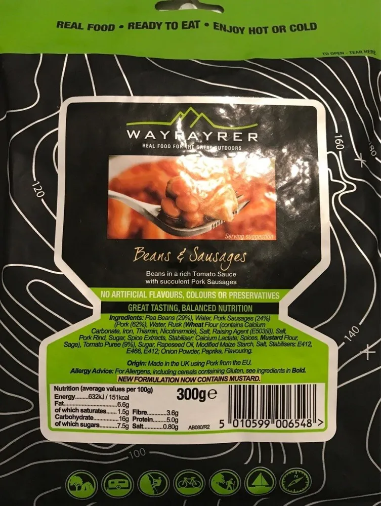 Wayfayrer beans & sausages
