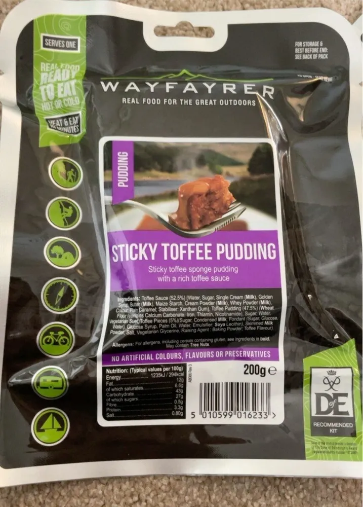 Sticky toffee pudding