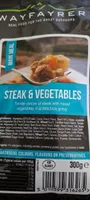 Steak and vegetables