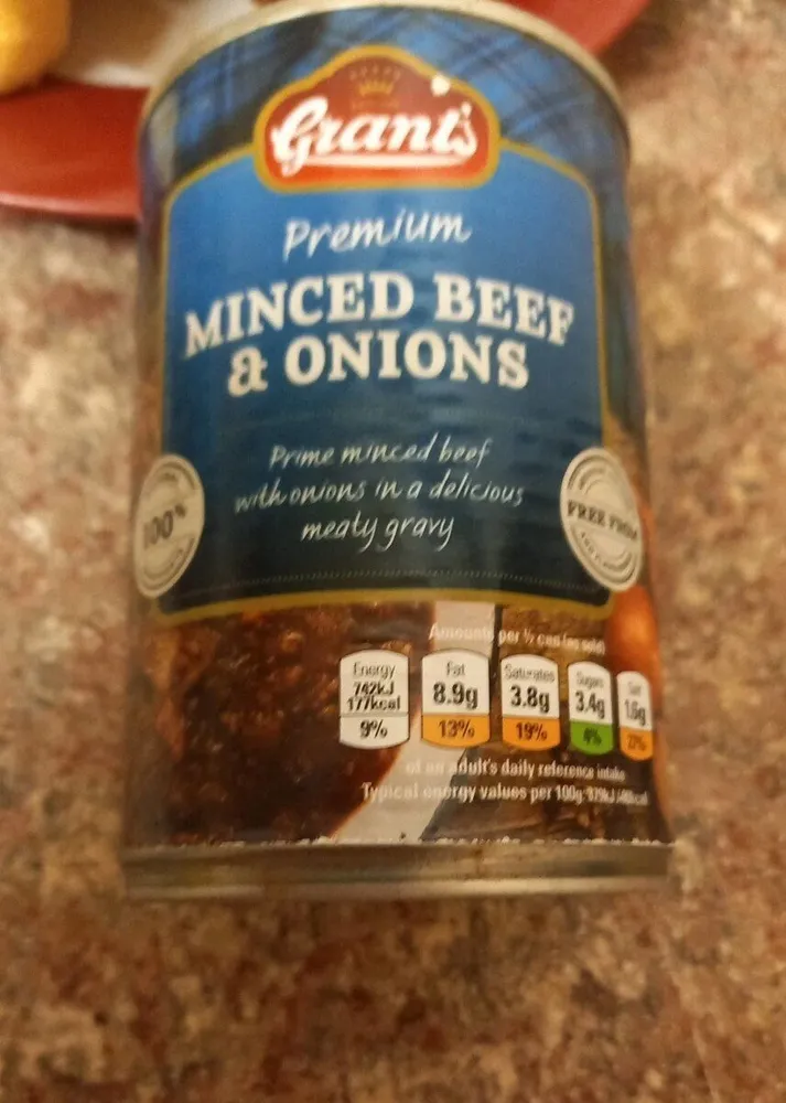 Minced  beef