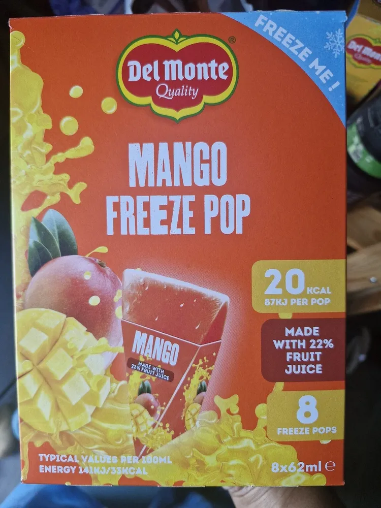 Mango Freeze Pop