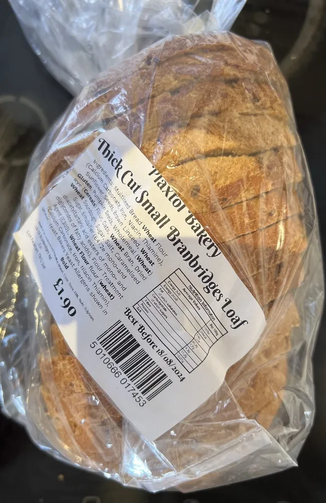 Thick Cut Branbridges Loaf