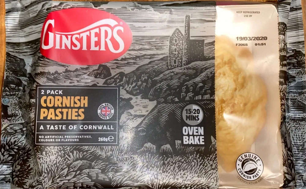 Cornish pasties