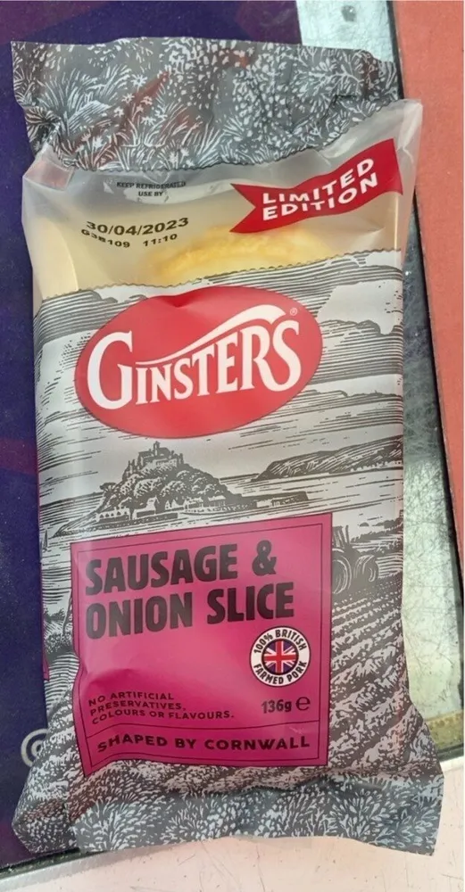 Sausage and onion slice