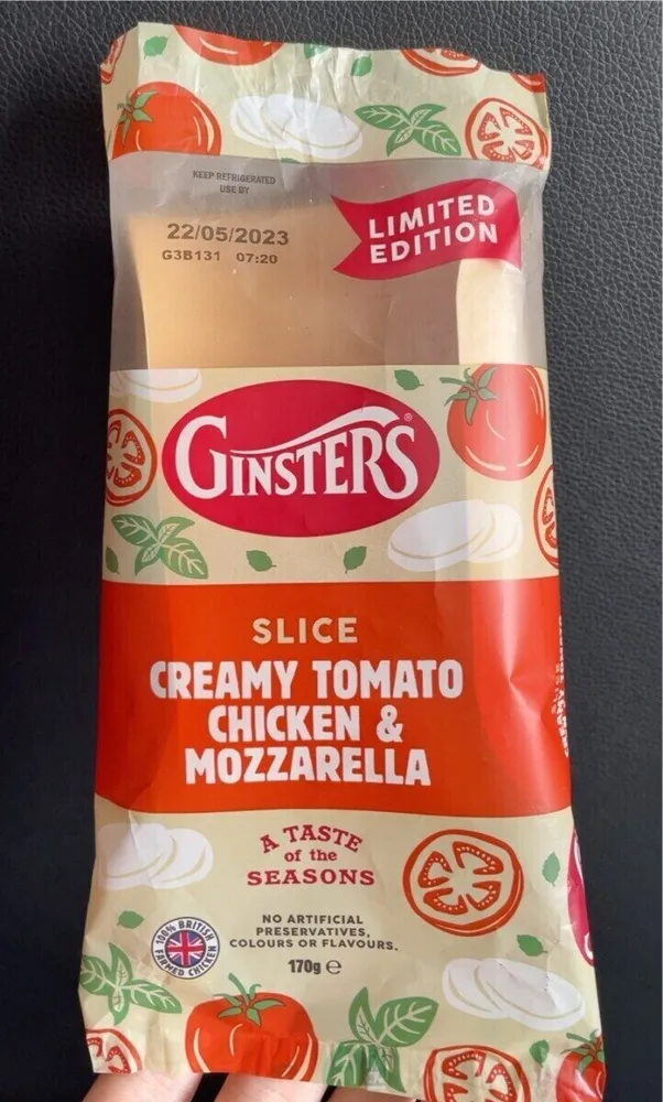Creamy Tomato Chicken & Mozzarella Slice