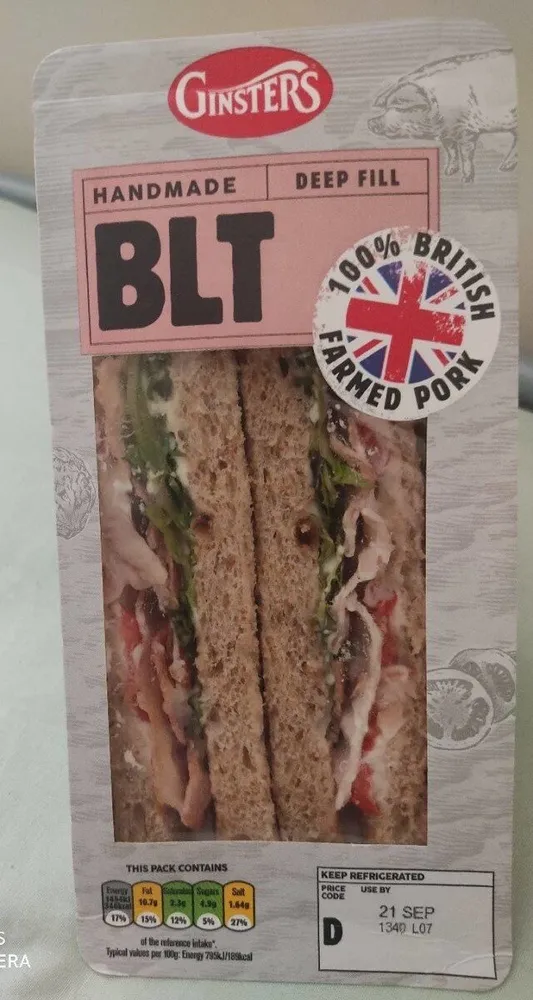 Handmade beep fill BLT