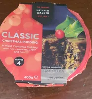 Classic Christmas pudding