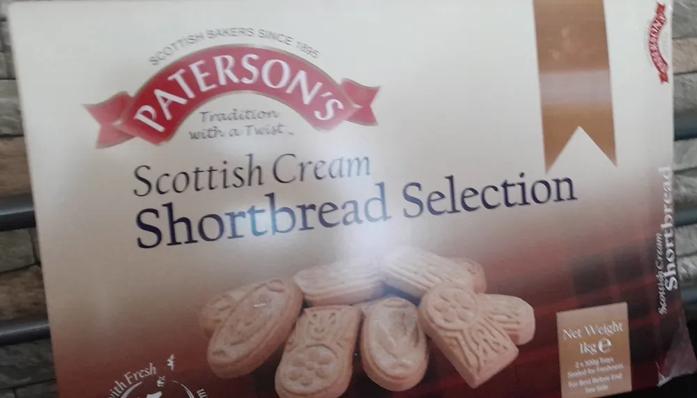 Scottish cream shortbread selection