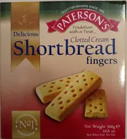 Clotted Cream Shortbread Fingers