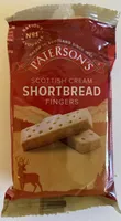 Scottish cream shortbread fingers