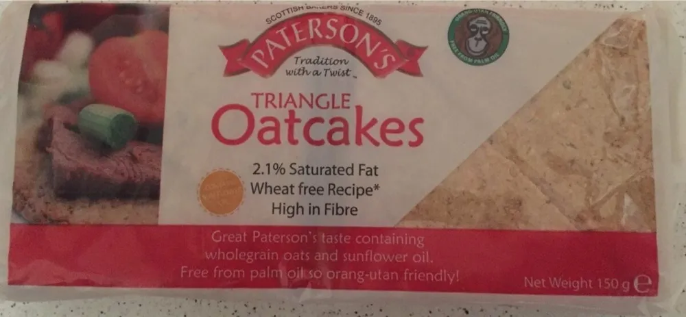 Triangle oatcakes