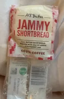 Jammy shortbread