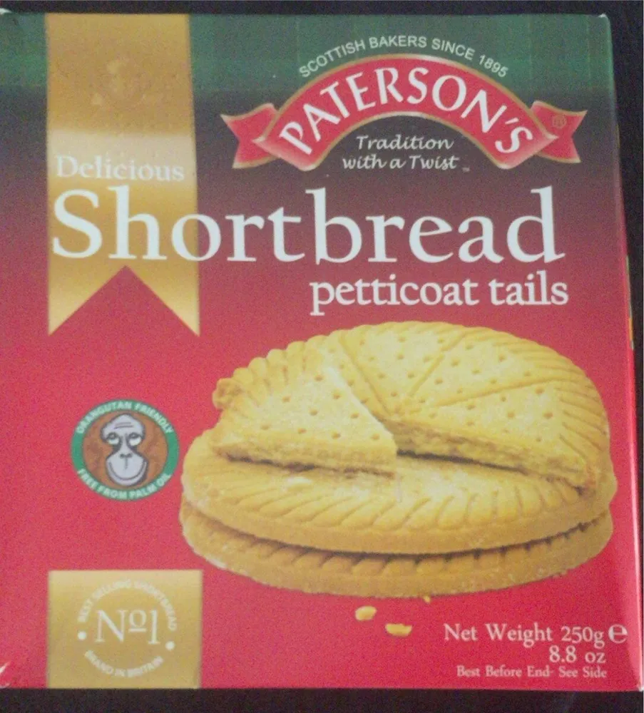 Shortbread petticoat tails