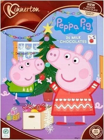 Kinnerton Peppa Pig Advent Calendar with Milk Chocolates