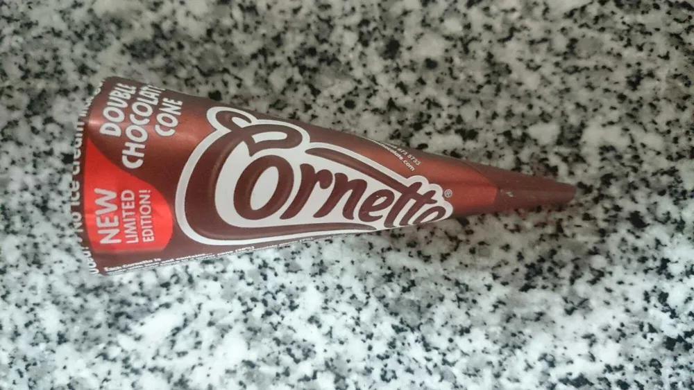 Double chocolate cone