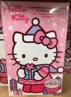 Calendrier de l'Avent au chocolat au lait avec surprises Hello Kitty