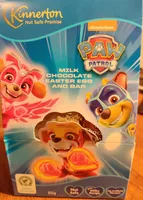 Milk chocolate Easter egg and bar