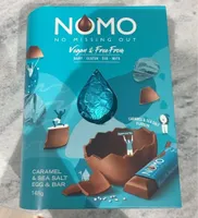 Caramel and sea salt egg