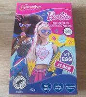 Milk chocolate easter egg and bar