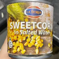 Sweetcorn in salted water